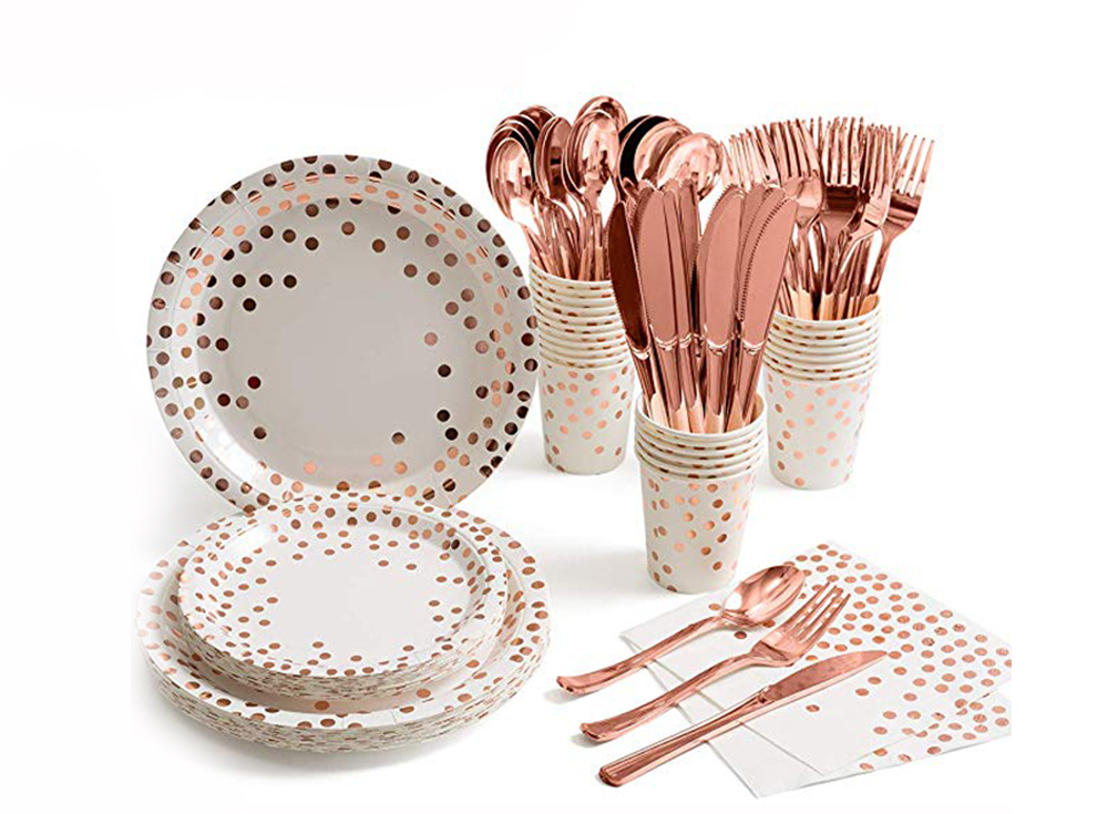Paper Cups-Plates-Knives-Forks-Spoons and Stirrers